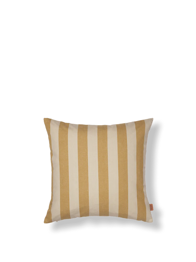 Ferm Living Strand Outdoor Cushion Cover Warm Yellow/Parchme