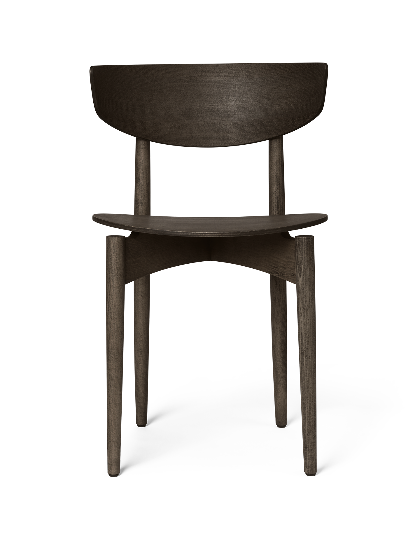 Ferm Living Herman Dining Chair Wood Dark Stained Beech