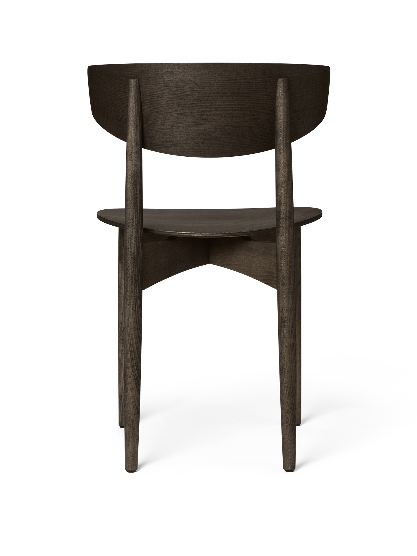 Ferm Living Herman Dining Chair Wood Dark Stained Beech