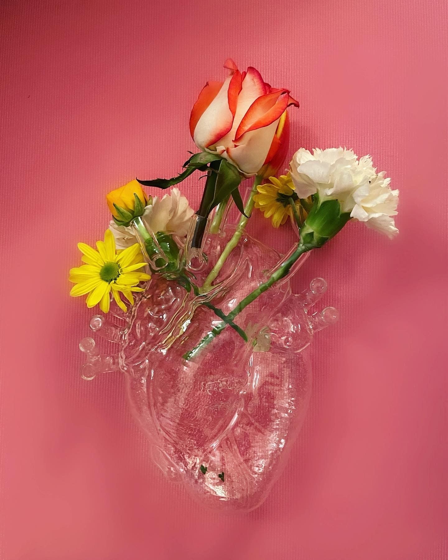 Seletti Love in Bloom Vase, klar