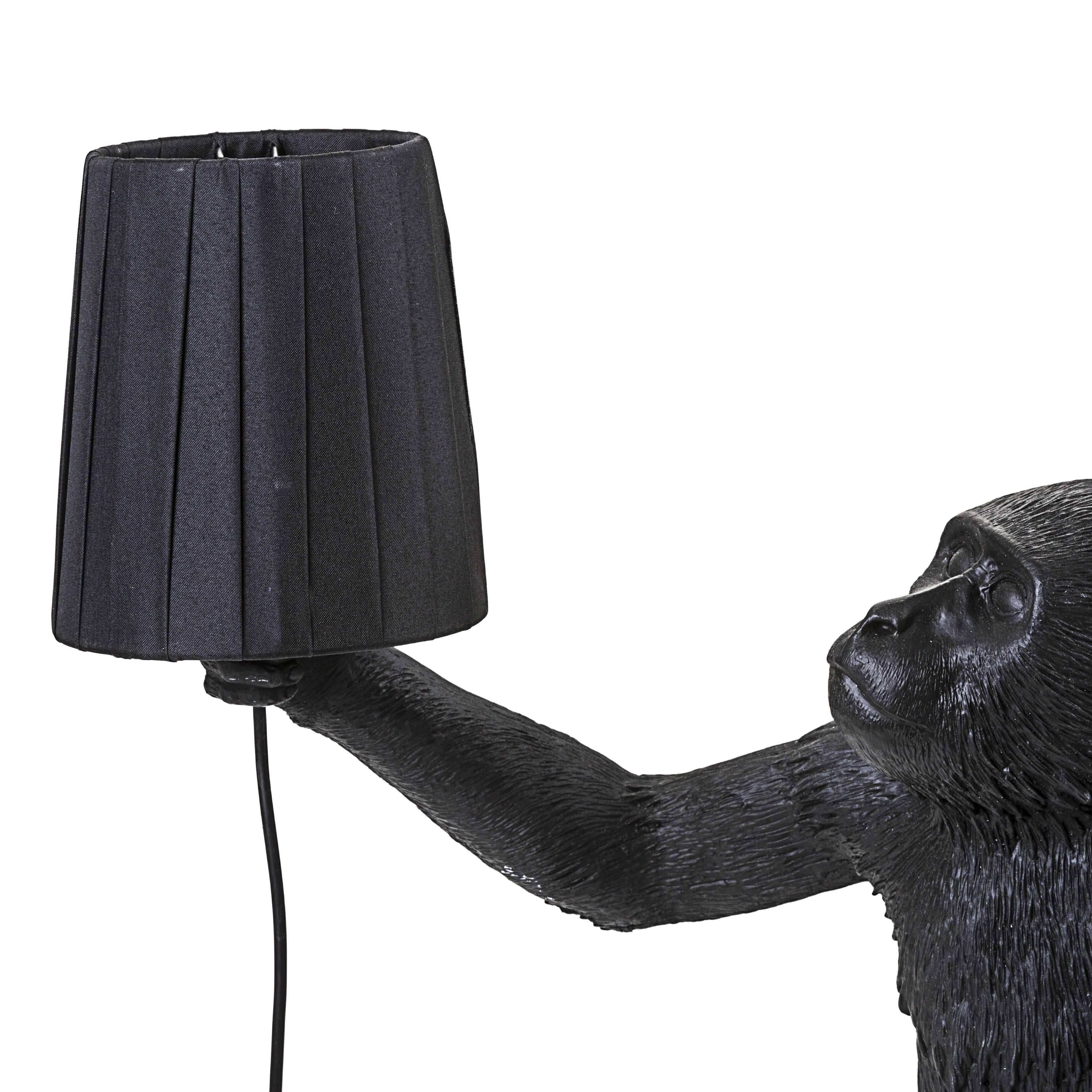 Seletti Monkey lampskärm, svart