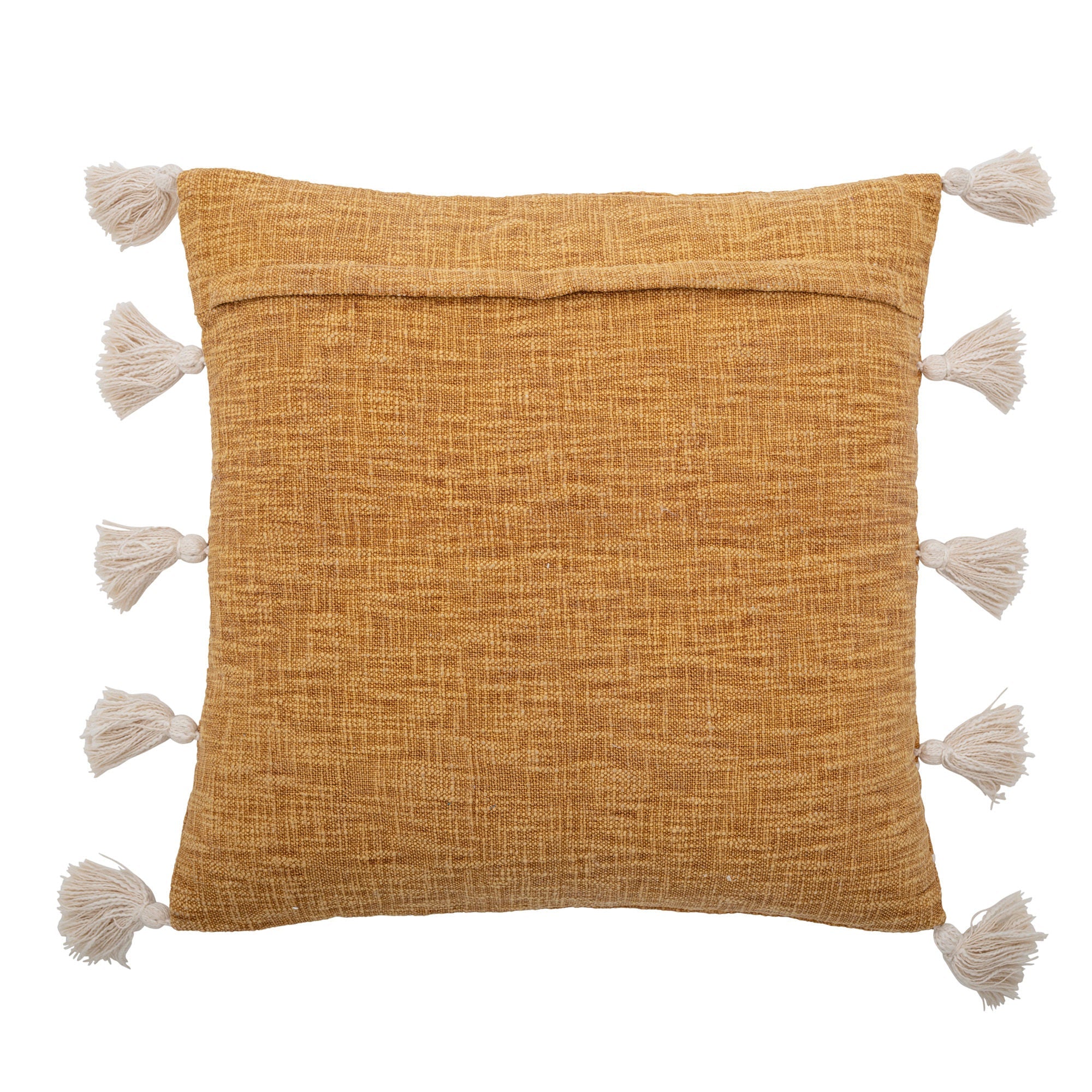 Bloomingville Emely Cushion, Yellow, Cotton