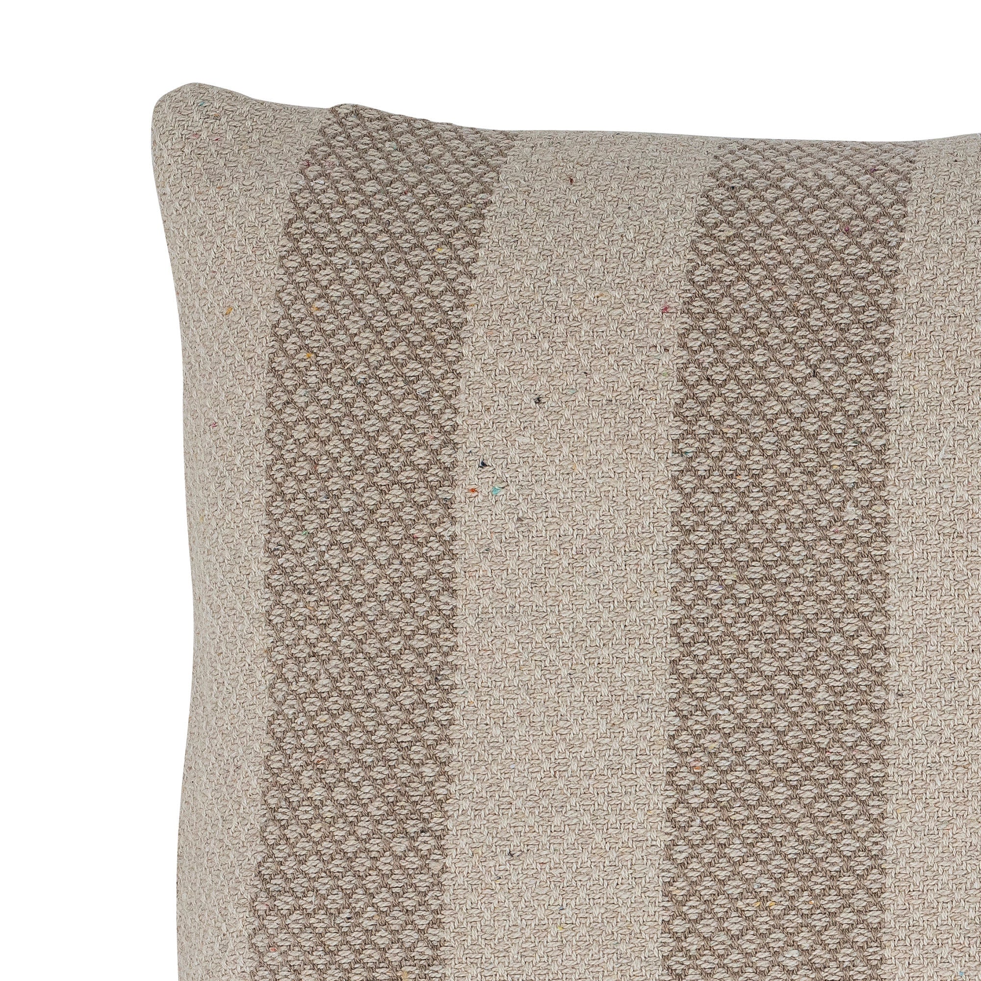 Bloomingville Eden Cushion, Brown, Recycled Cotton