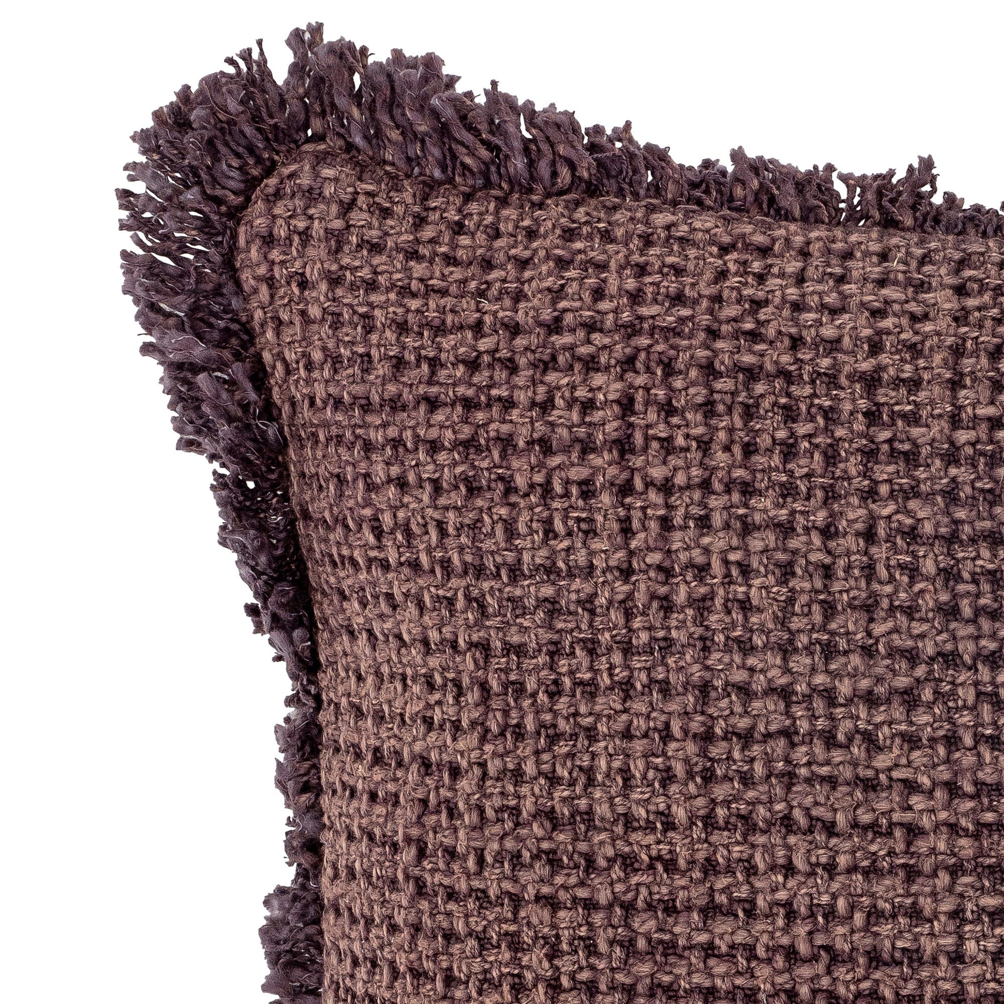 Bloomingville Delva Cushion, Purple, Cotton