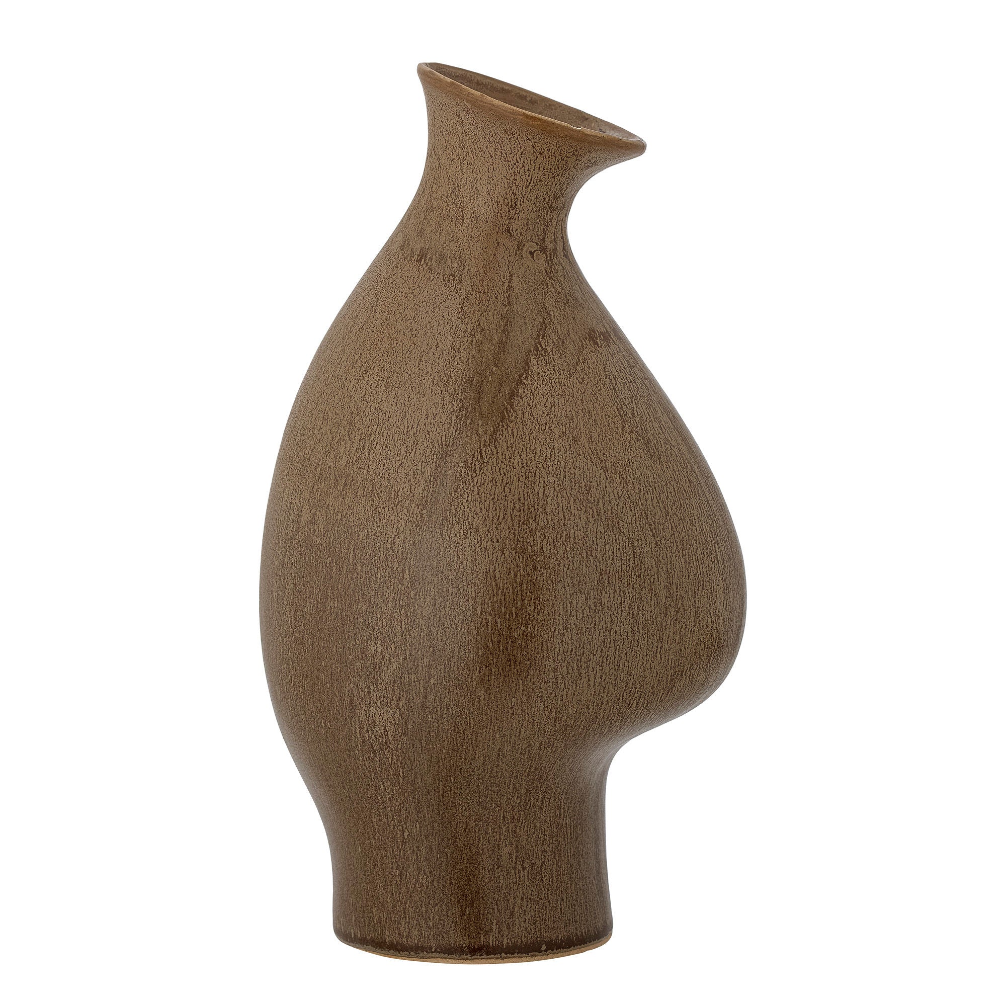 Bloomingville Celin Vase, Brown, Stoneware