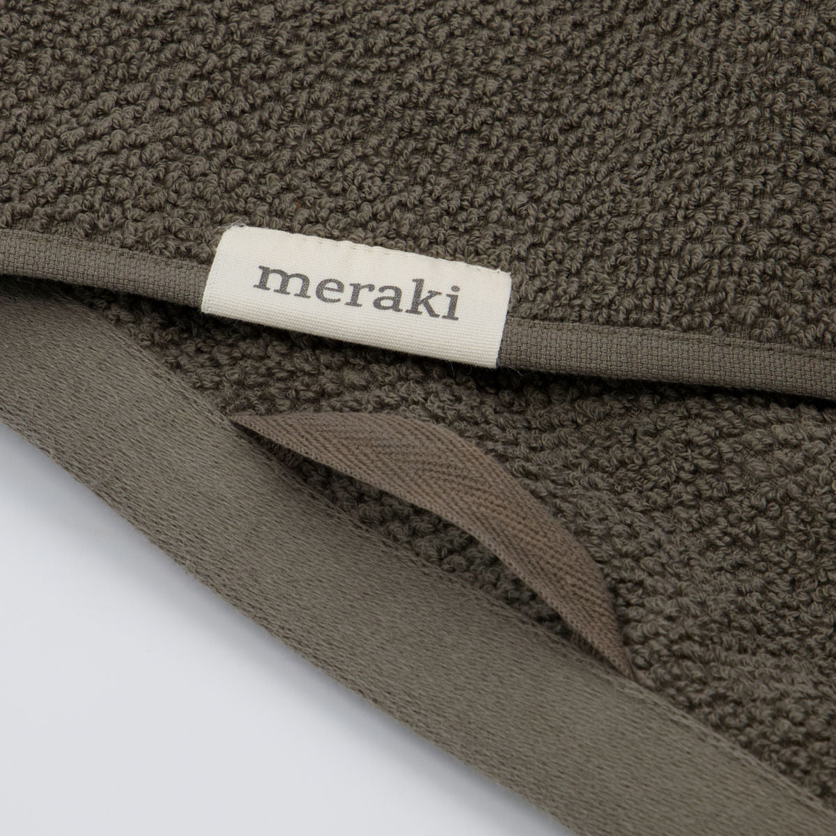 Meraki håndklæde Solid 70x140 cm, hær