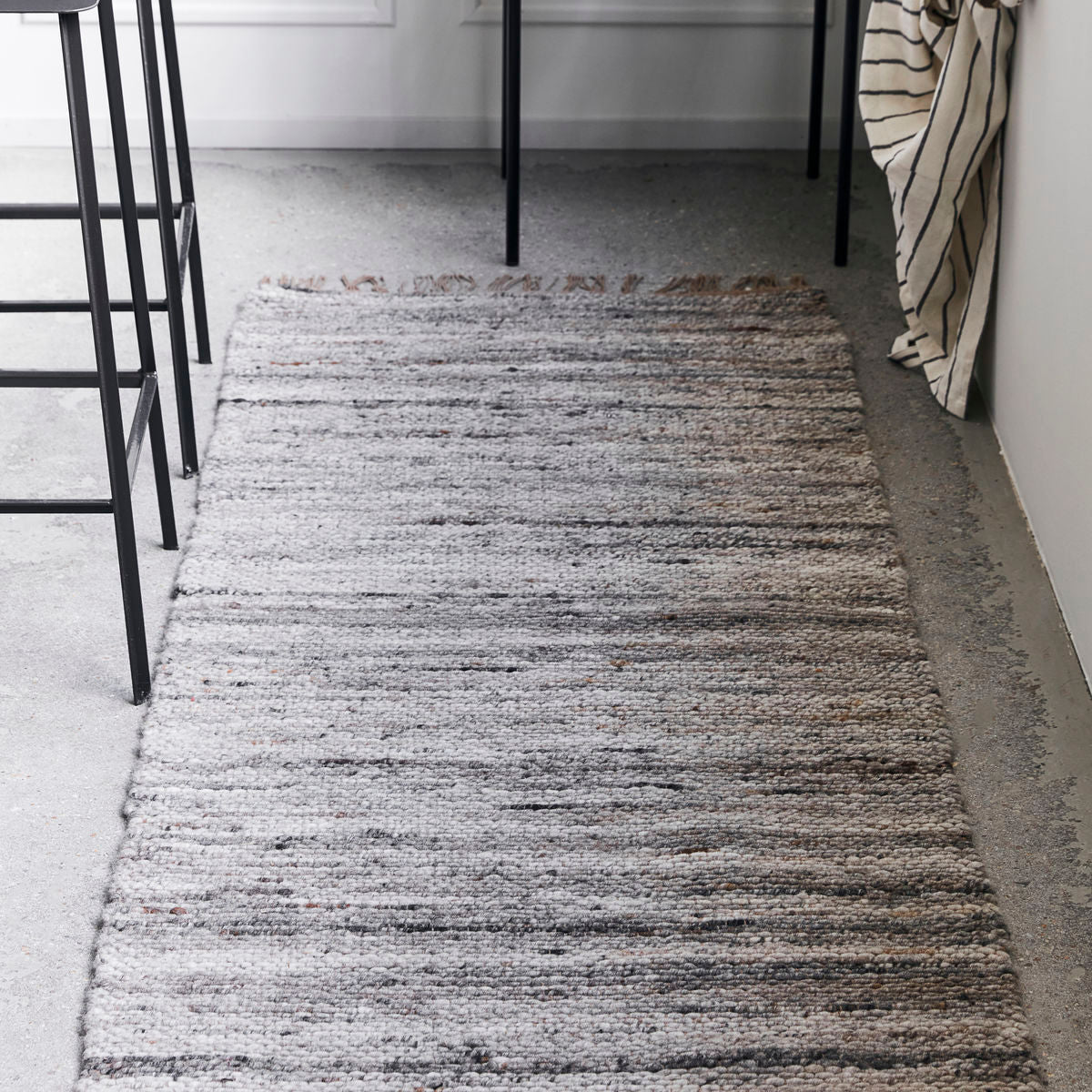 House Doctor Rug, HDHafi, Grey/Brown