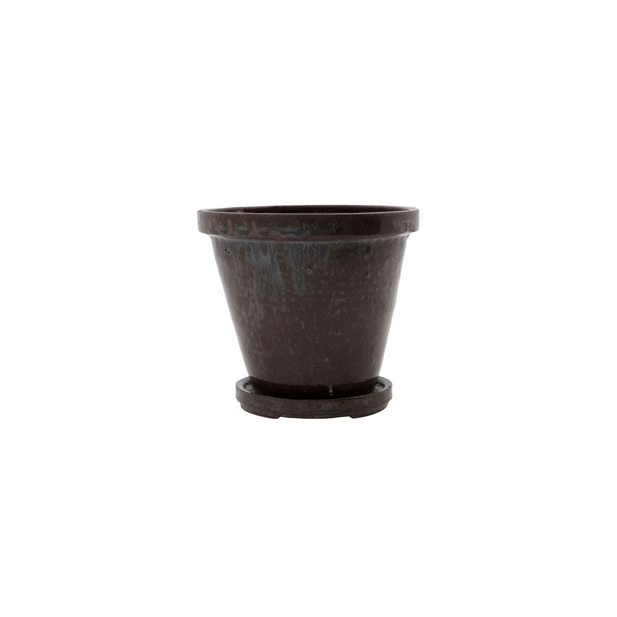 House Doctor Plants W. Saucer, HDFlower, Brown