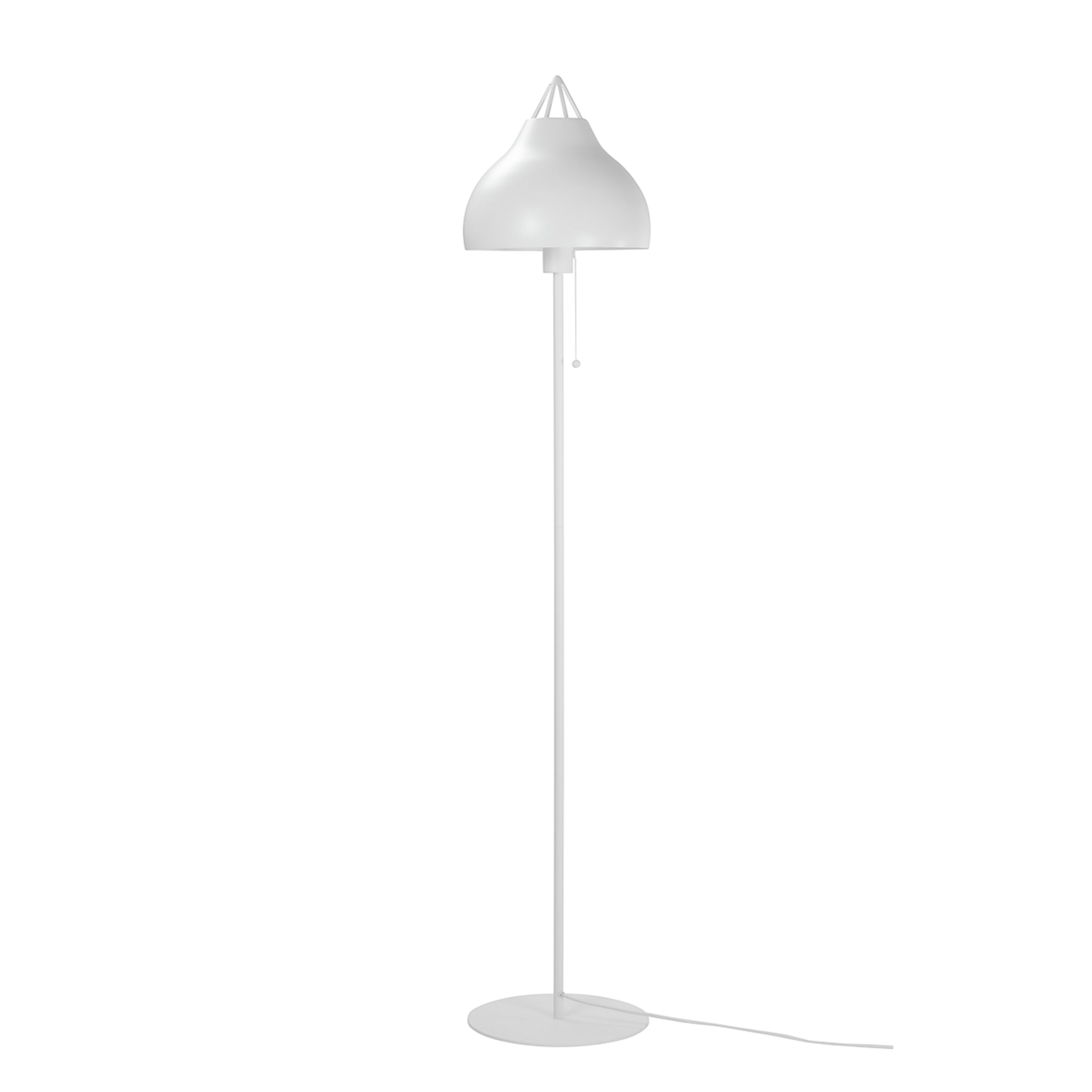 Dyberg Larsen Pyra golvlampa matta vit, 29 cm