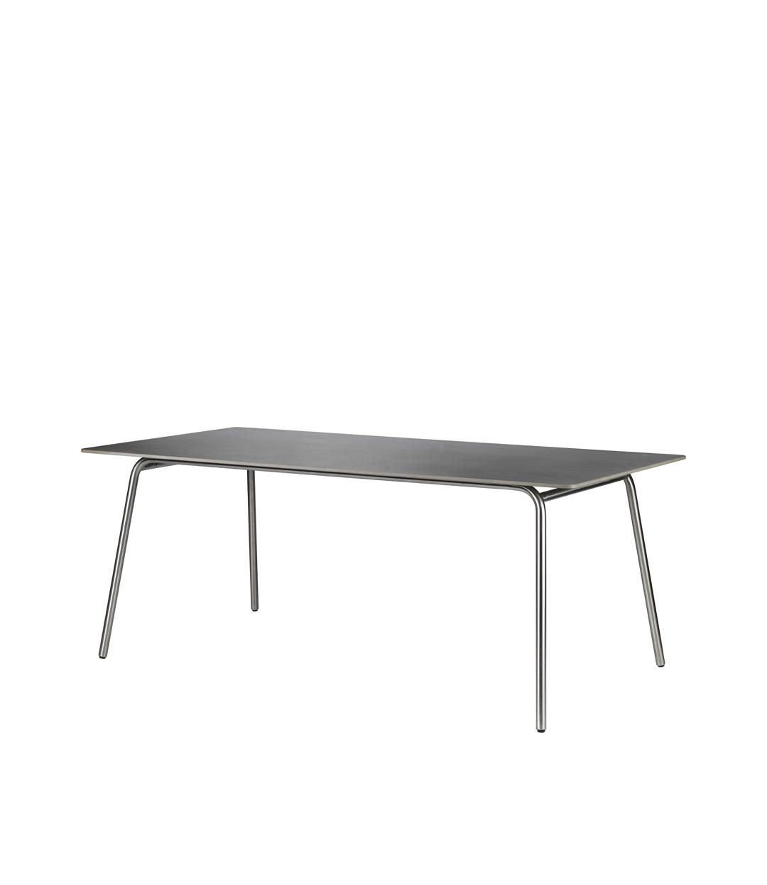 Fdb Møbler M21 TEGLGORD GARDEN TABLE STÅL/STONE, 90x180 cm