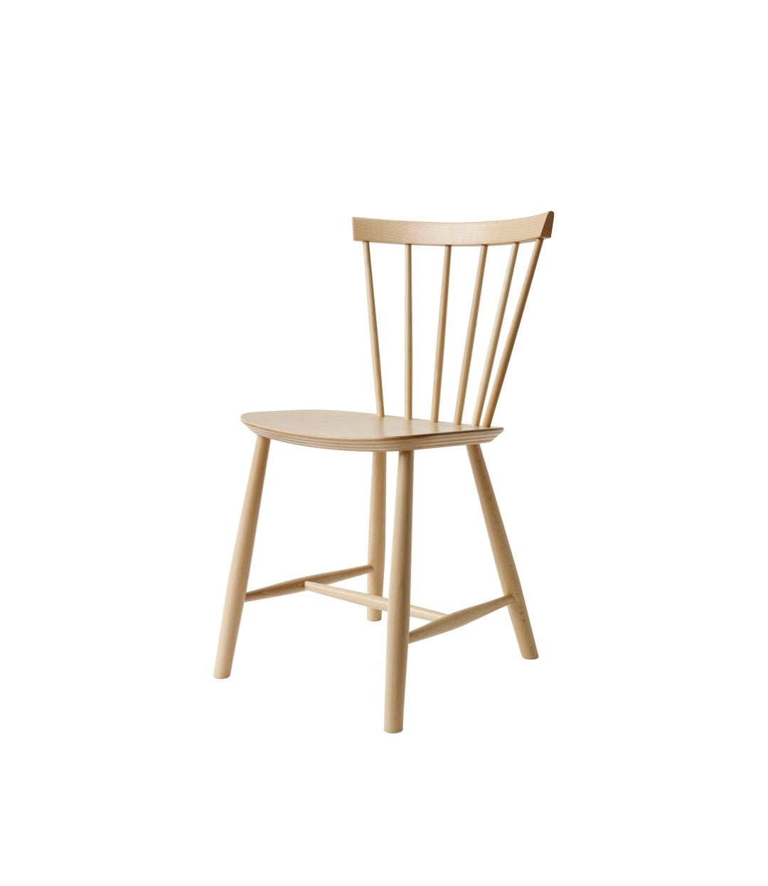 FDB Møbler Poul M. Volther J46 Chair Nordic Swan Ecolabel Beech, Lacquered