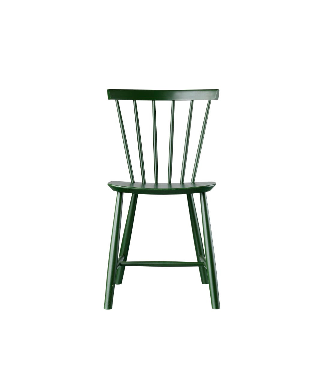 FDB Møbler Poul M. Volther J46 Chair Nordic Swan Ecolabel Beech, Bottle Green