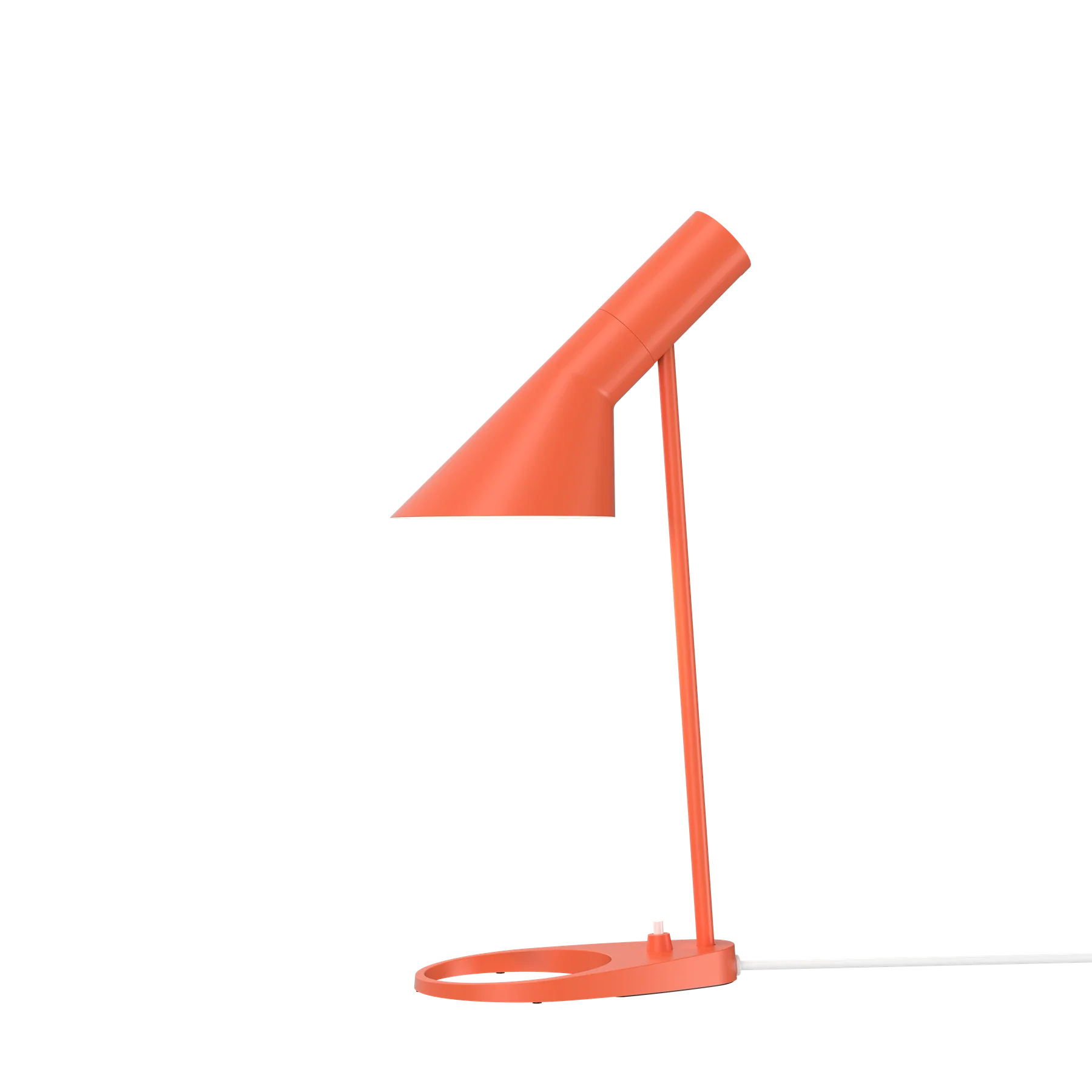 Louis Poulsen Aj Mini Table Lamp, Electric Orange