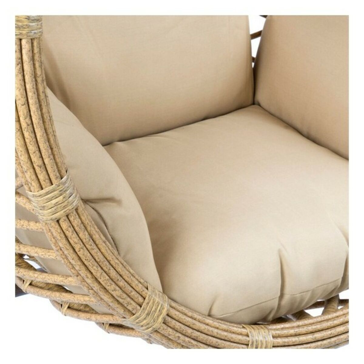 Hanging garden armchair DKD Home Decor Beige Brown Multicolour