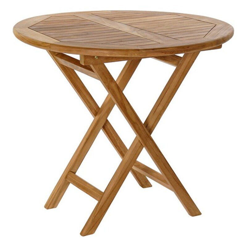 Table set with 4 chairs DKD Home Decor 80 x 80 x 75 cm 90 cm (5 pcs)