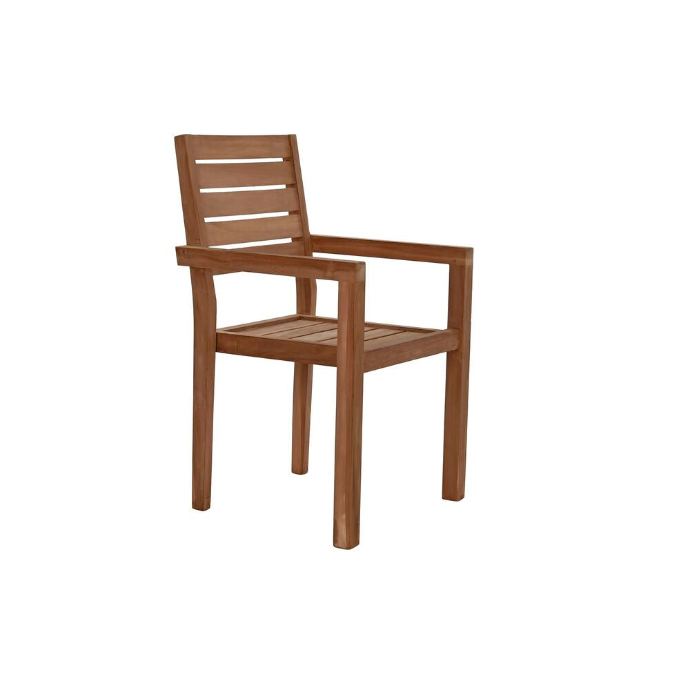 Garden chair DKD Home Decor Brown Teak 58 x 48 x 91 cm (58 x 48 x 91