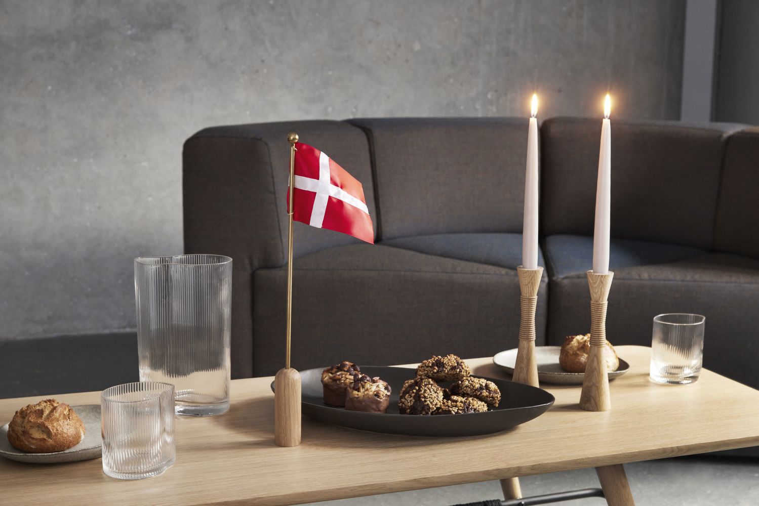 Andersen Furniture Celebrate Bordflag Dannebrog H40 Cm