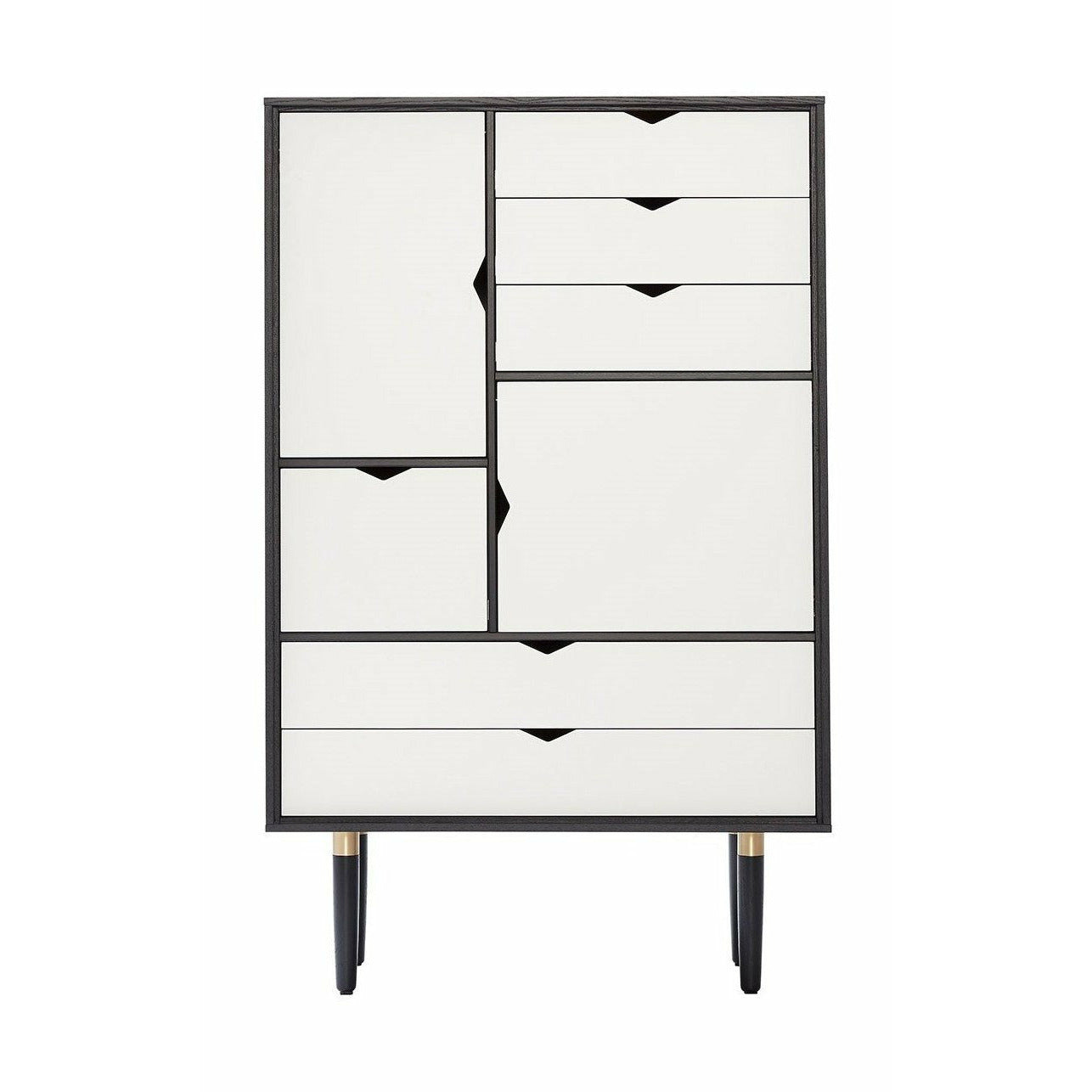Andersen Furniture S5 Skapa svart, vit front