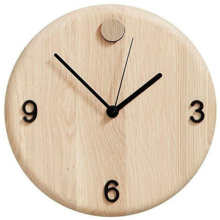 Andersen Furniture Wood Time Ur, Eg, Ø22cm