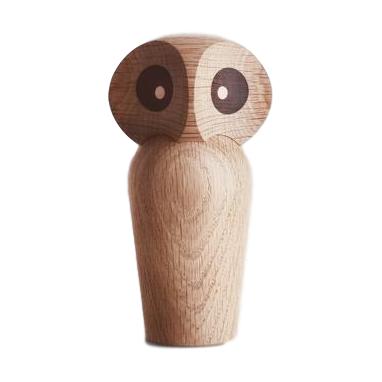 Architectmade Paul Anker Hansen Owl Large, Natural Oak