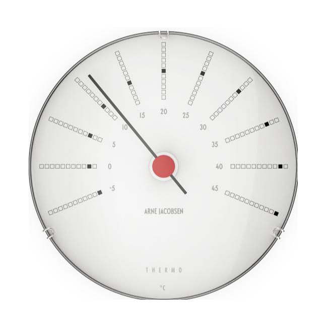 Arne Jacobsen Bankers termometer, 12 cm