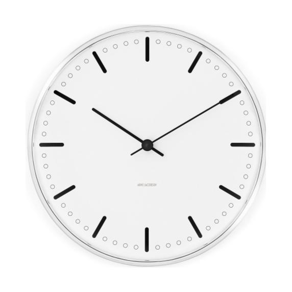 Arne Jacobsen City Hall Wall Clock, 29 cm