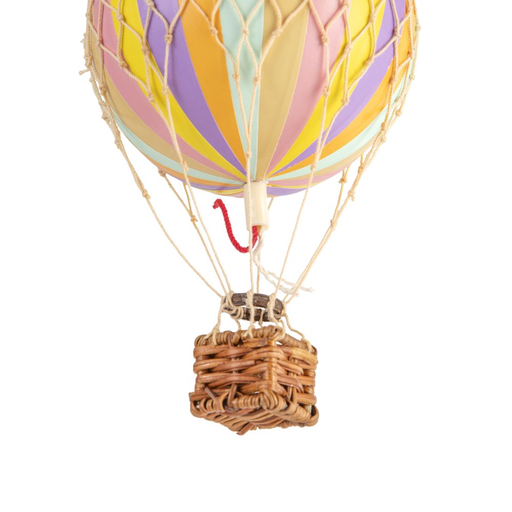 Authentic Models Flyter himlen luftballong, regnbågspastell, Ø 8,5 cm