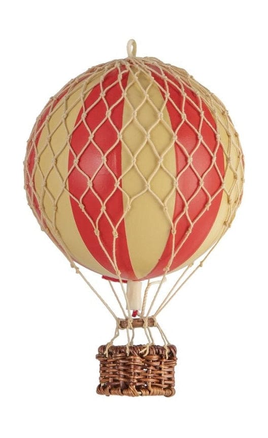 Authentic Models Flyter himlen luftballon, röd dubbel, Ø 8,5 cm
