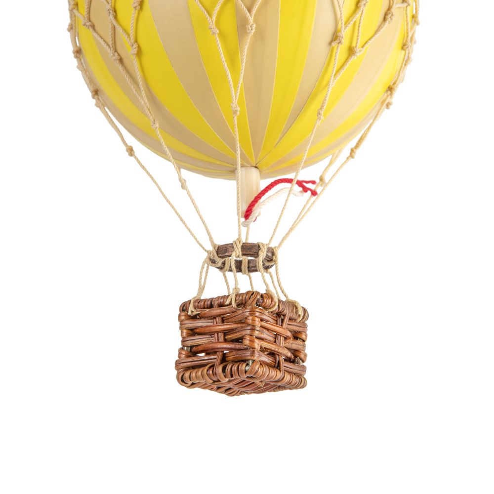 Authentic Models Flyter himlen luftballon, sann gul, Ø 8,5 cm