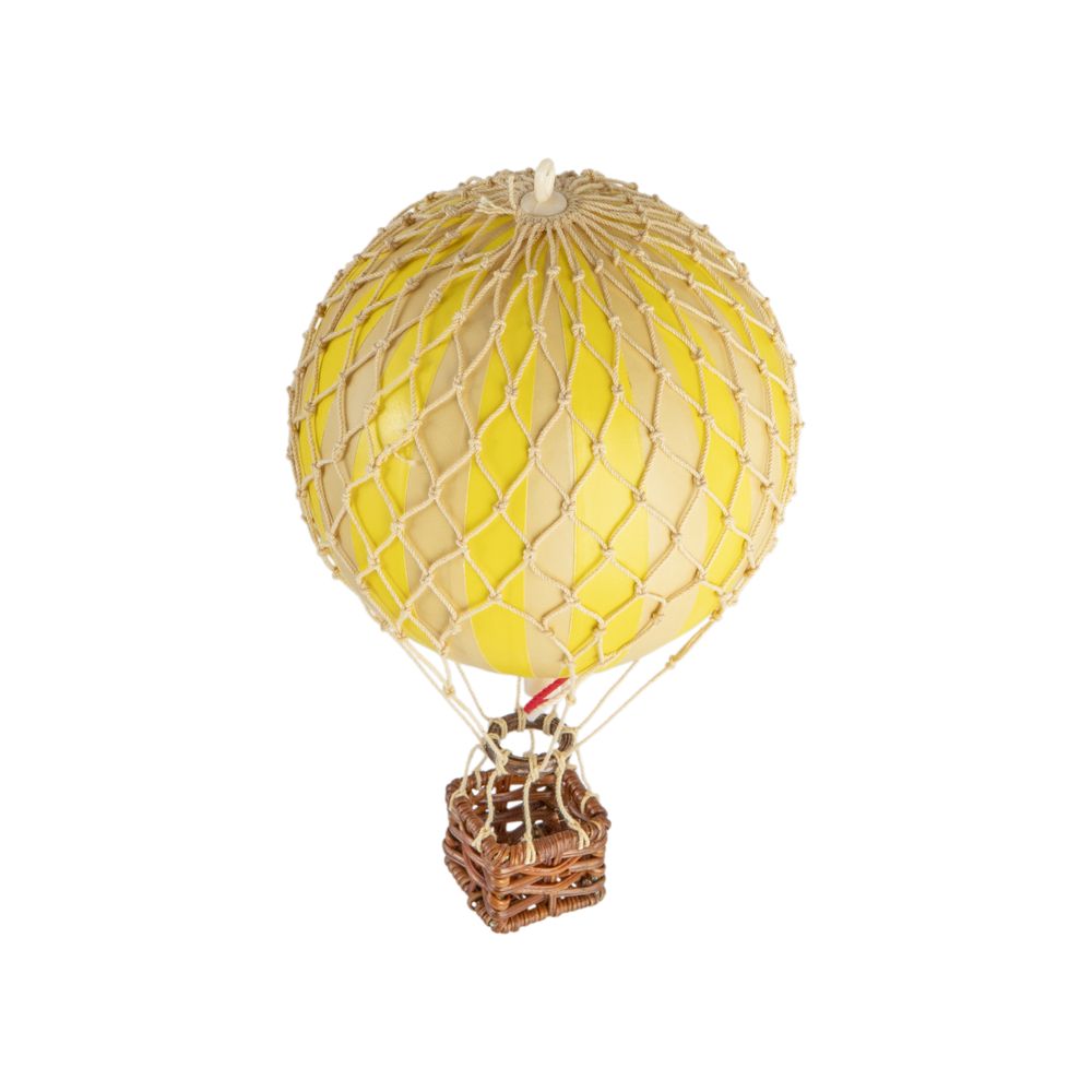 Authentic Models Flyter himlen luftballon, sann gul, Ø 8,5 cm