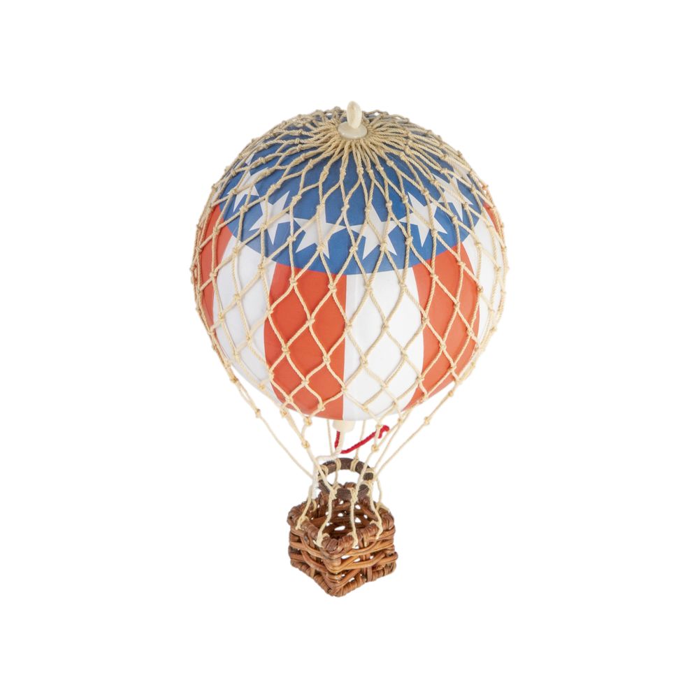 Authentic Models Flyter himlen varmluftsballong, USA, Ø 8,5 cm