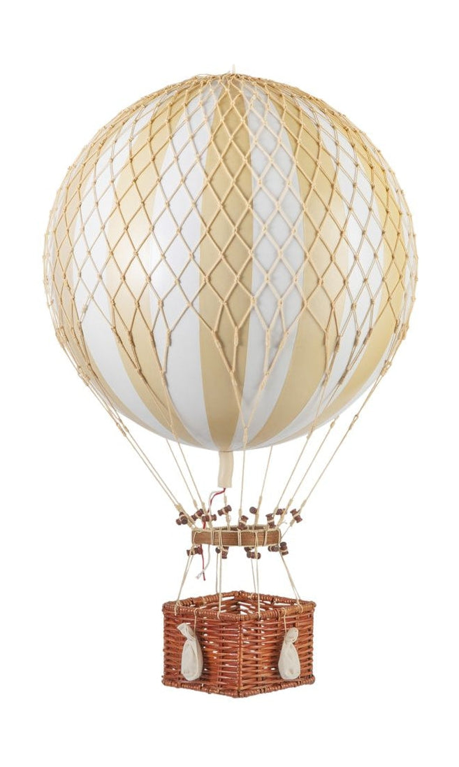 Authentic Models Jules Verne Hot Air Balloon, White/Ivory, Ø 42 cm