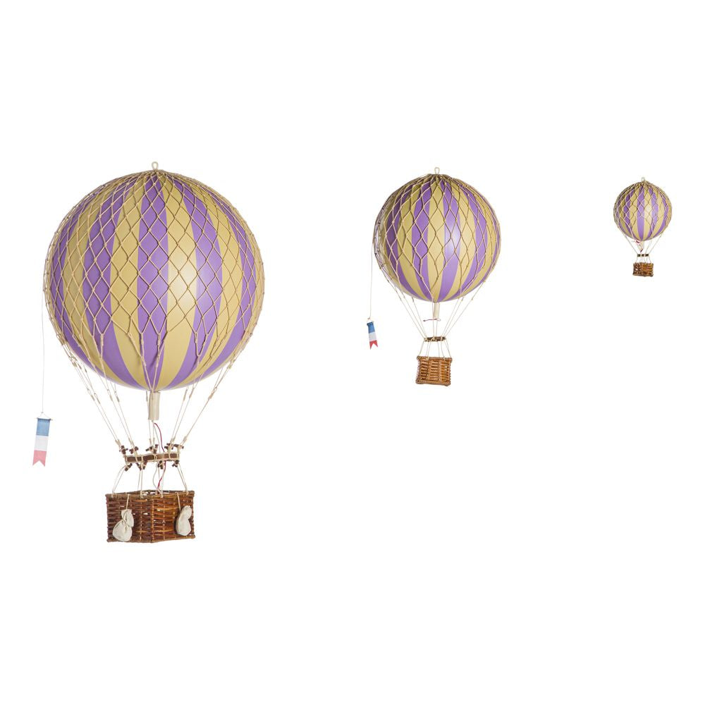 Authentic Models Royal Aero varmluftsballong, lavendel, Ø 32 cm