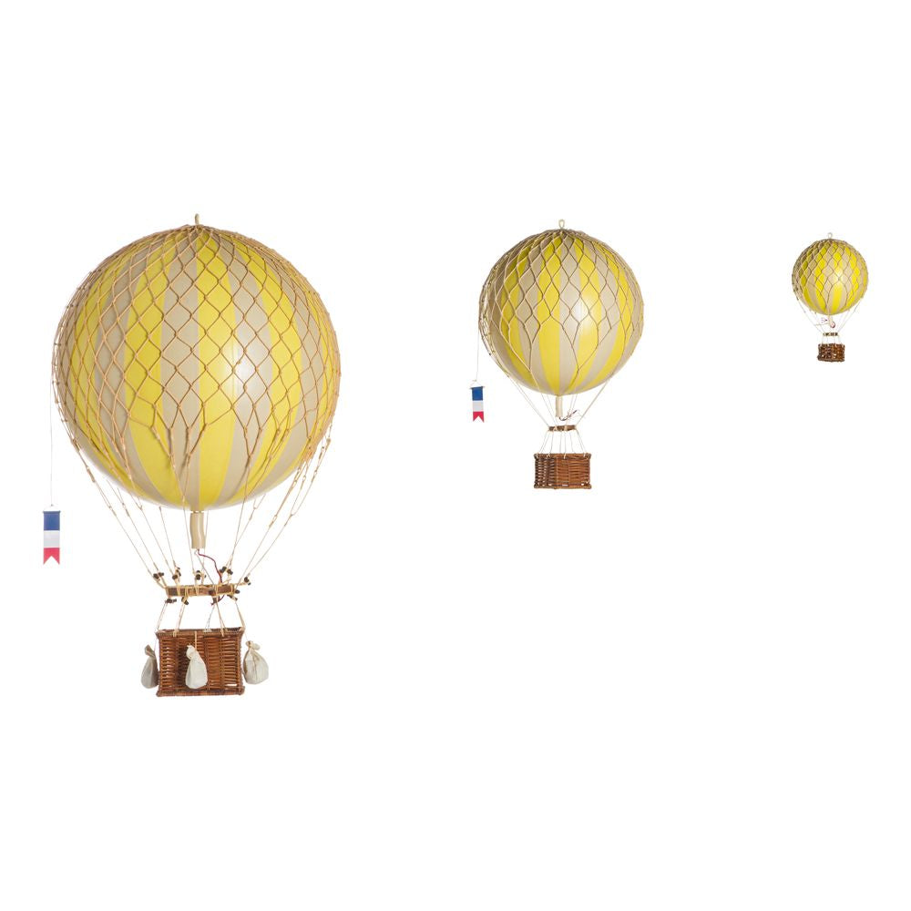Authentic Models Royal Aero Hot Air Balloon, True Yellow, Ø 32 cm