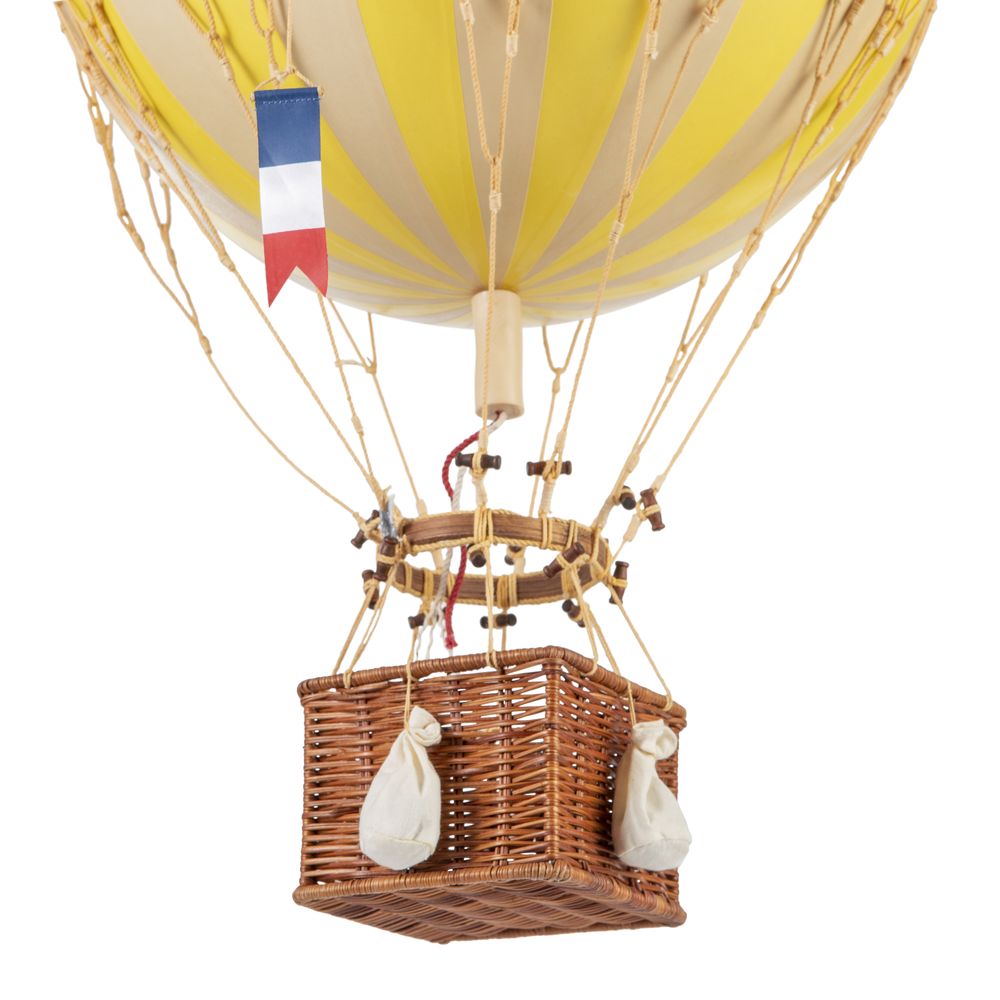 Authentic Models Royal Aero Hot Air Balloon, True Yellow, Ø 32 cm