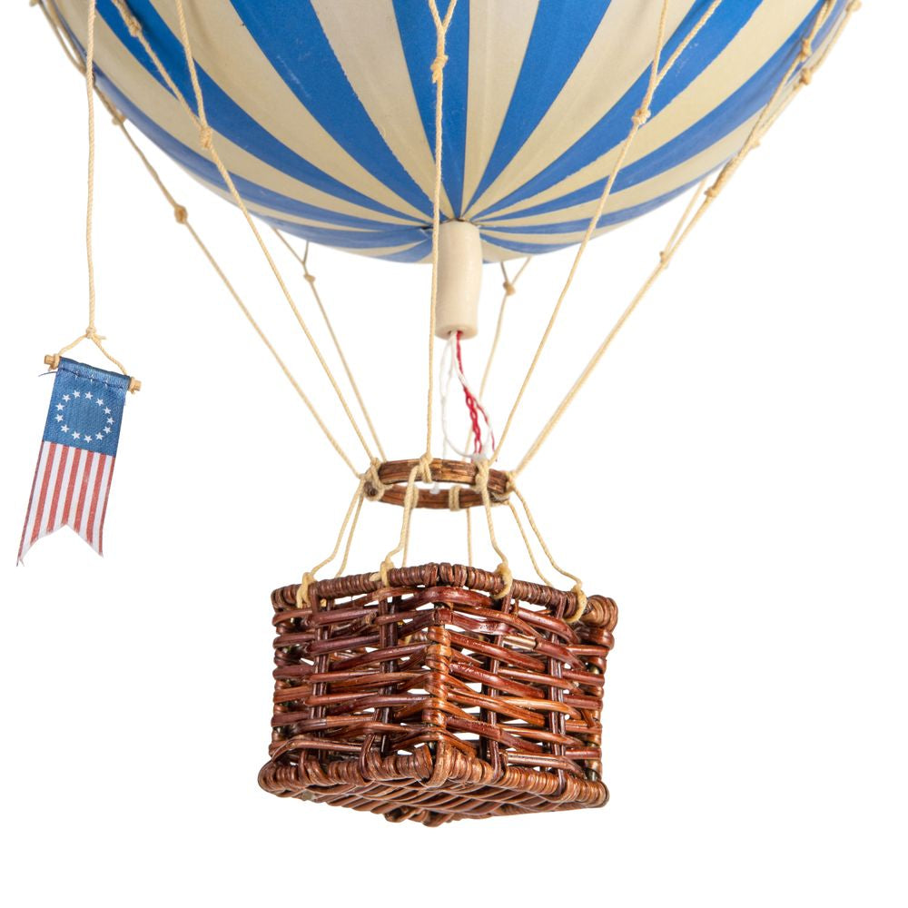 Authentic Models Reser lätt luftballong, blå, Ø 18 cm