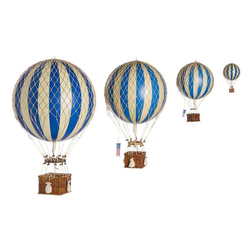 Authentic Models Reser lätt luftballong, blå, Ø 18 cm