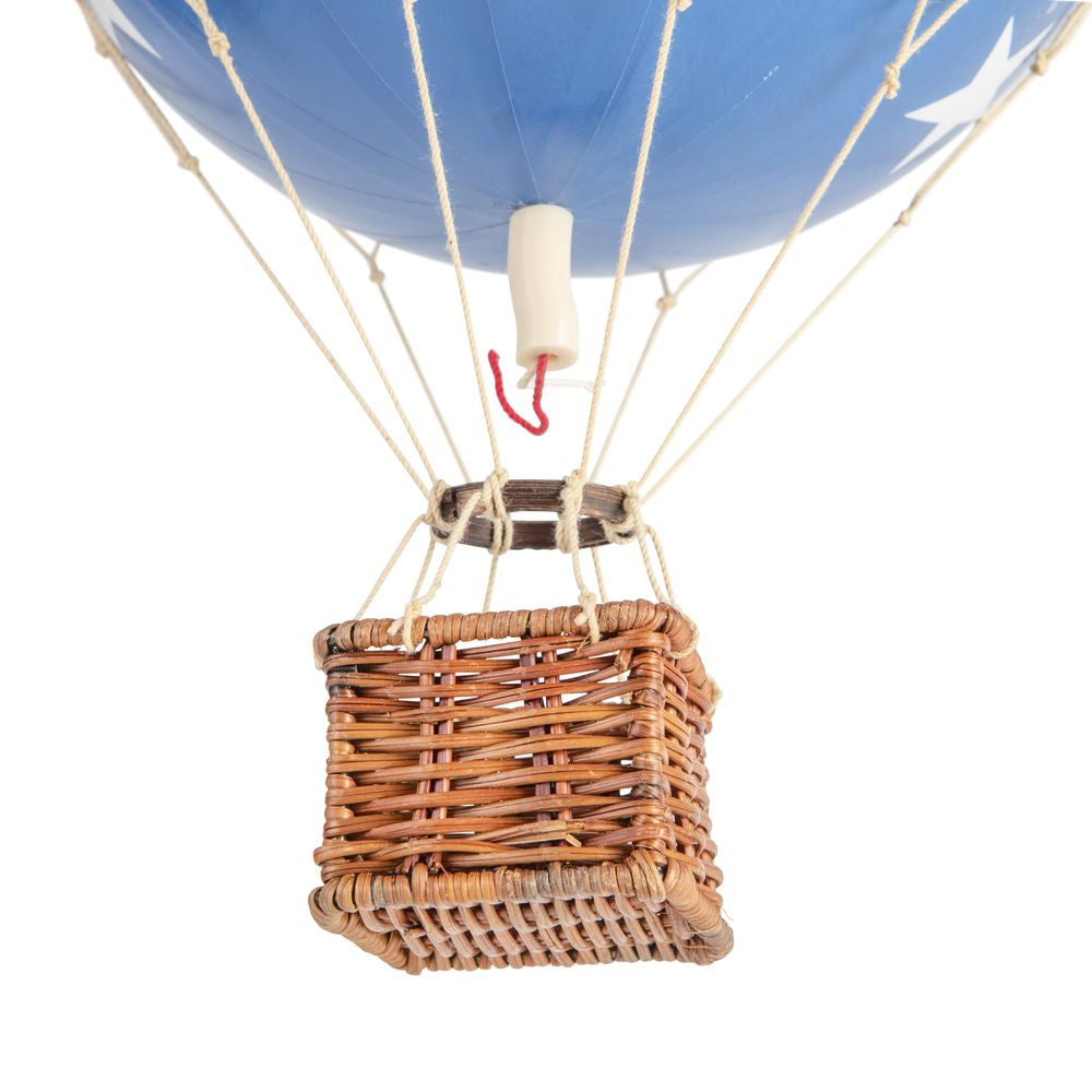 Authentic Models Travels Light Luft Balloon, Blue Stars, Ø 18 cm