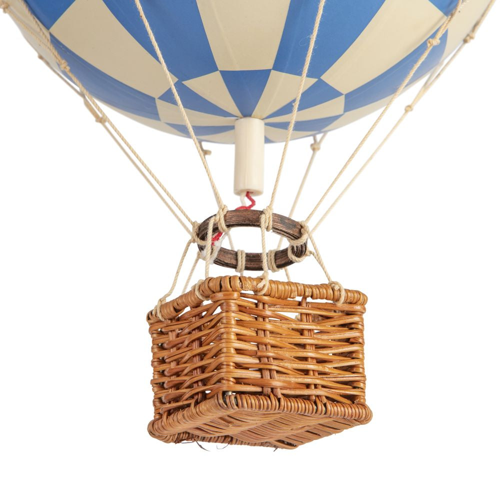 Authentic Models Travels Light Luft Balloon, kolla blå, Ø 18 cm