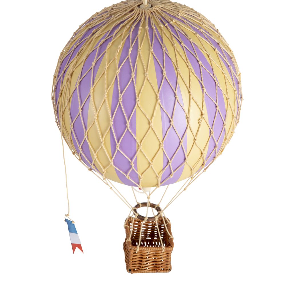 Authentic Models Travels Light Luft Balloon, Lavender, Ø 18 cm