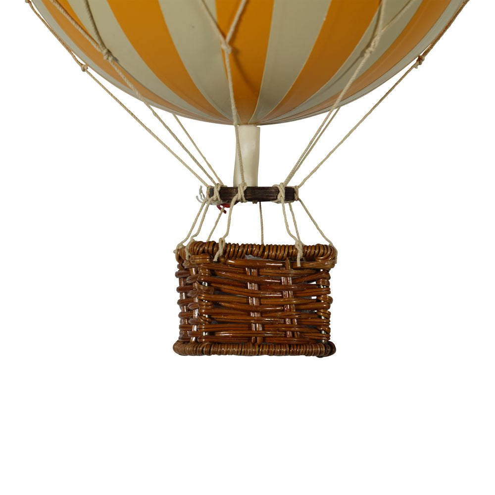 Authentic Models Travels Light Luftballon, Orange/Ivory, Ø 18 cm