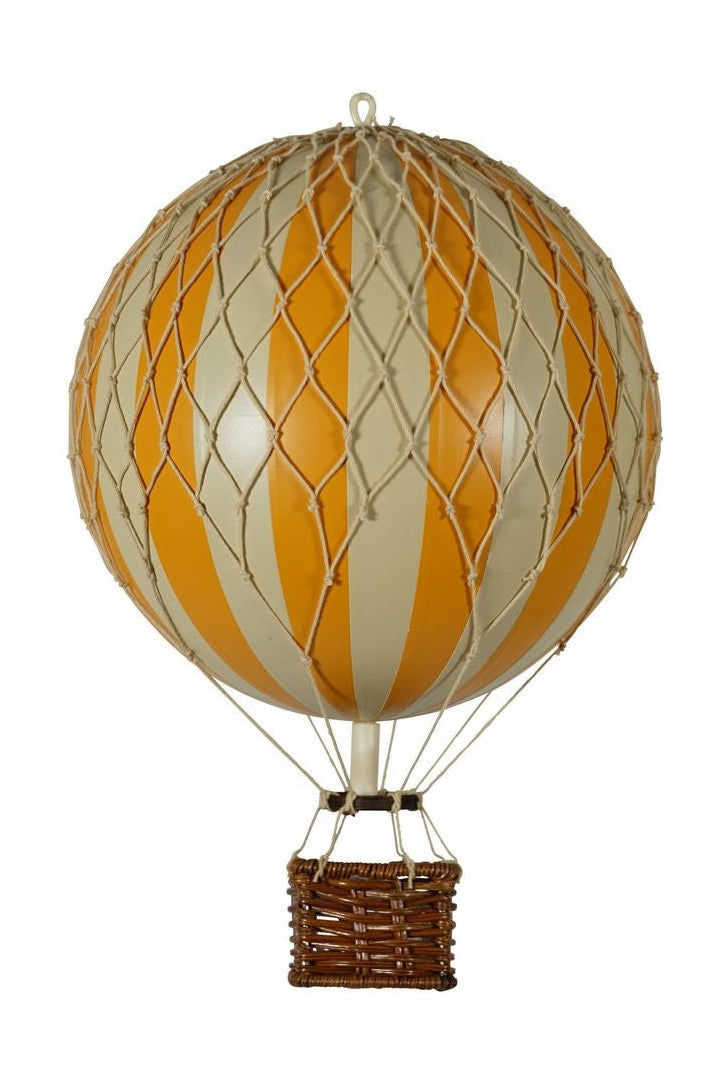 Authentic Models Travels Light Luft Balloon, Orange/Ivory, Ø 18 cm