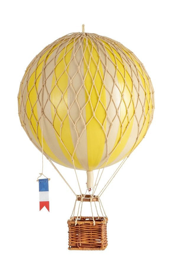 Authentic Models Travels Light Luft Balloon, True Yellow, Ø 18 cm