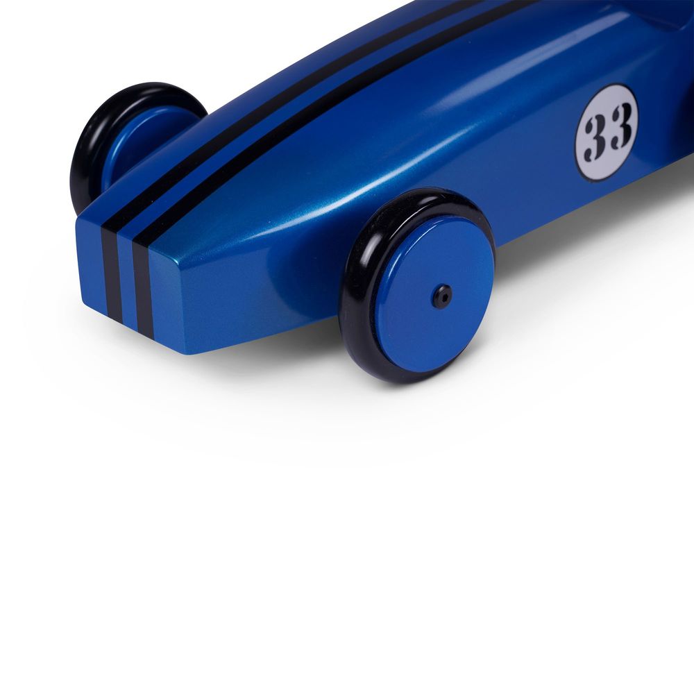 Authentic Models Trärörmodellbil, blå