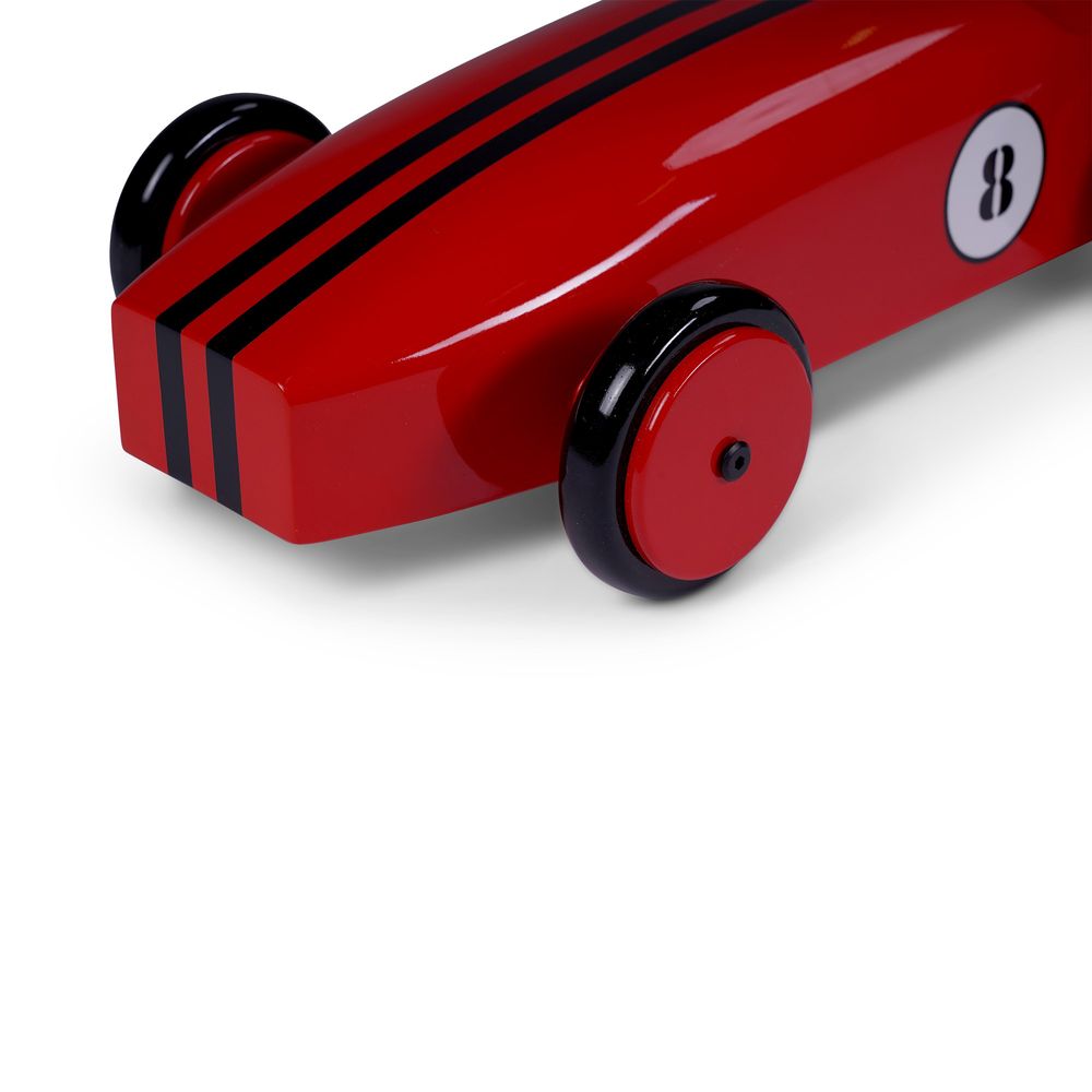 Authentic Models Trärörmodellbil, röd