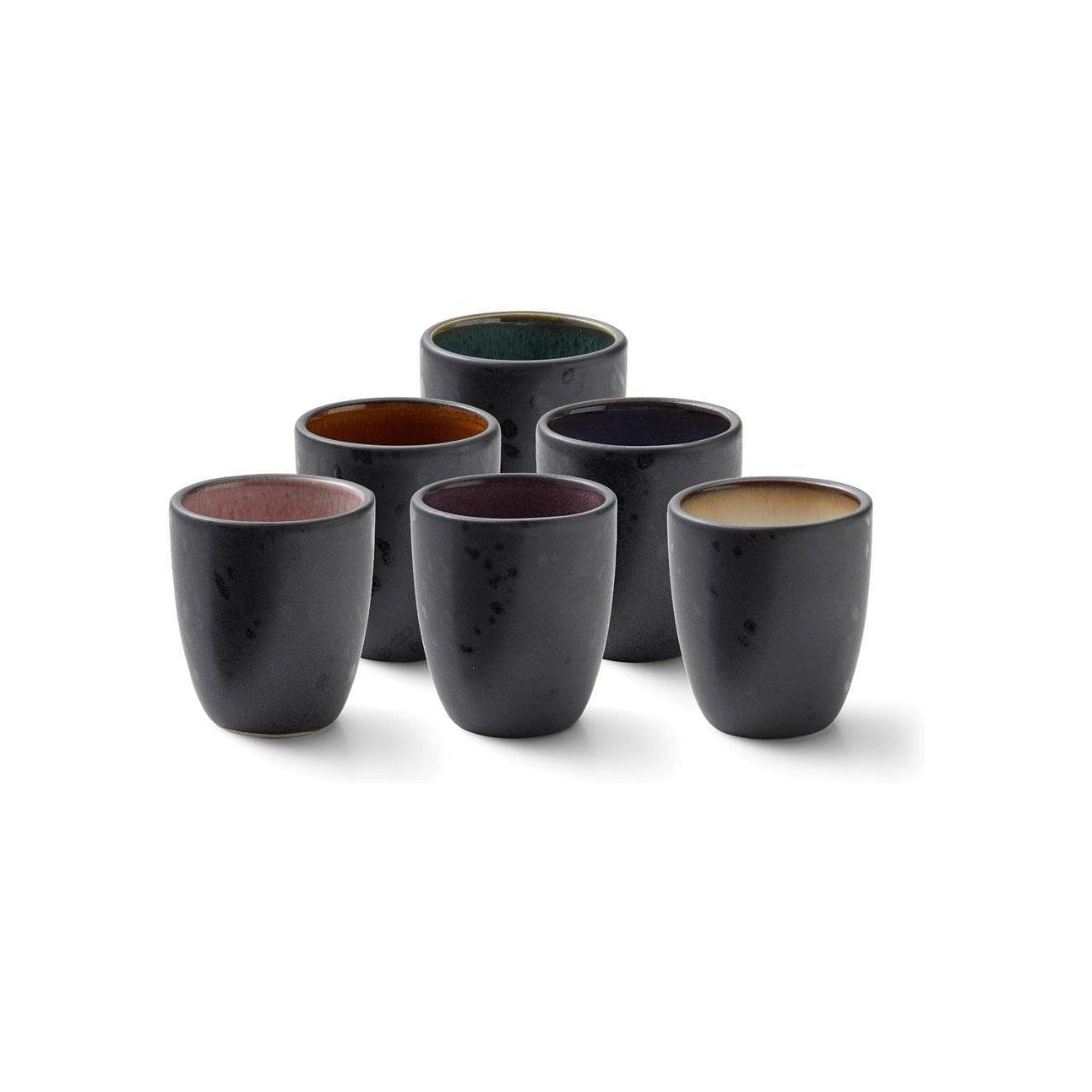 BITZ Espresso Cup, 5 x 6 cm, 10.0cl, 6pc ass. Färger