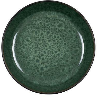 BITZ Soppskål, svart/grön, Ø 18 cm