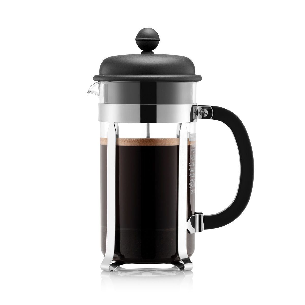 Bodum Caffettiera kaffebryggningar svart, 8 kopp