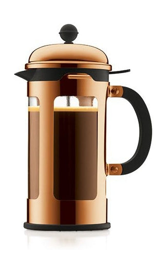 Bodum Chambord kaffebryggning rostfritt stål b: 0,18 cm 1 l, 8 kopp