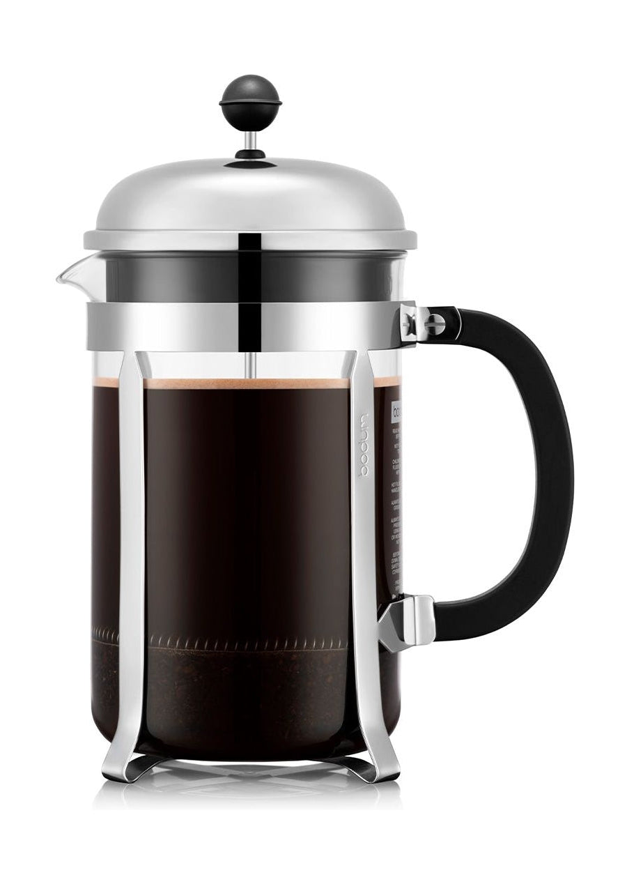 Bodum Chambord Kaffebrygger Rustfri Stål LxB: 12.4 x 0.19 Cm 1.5 L, 12 Kop